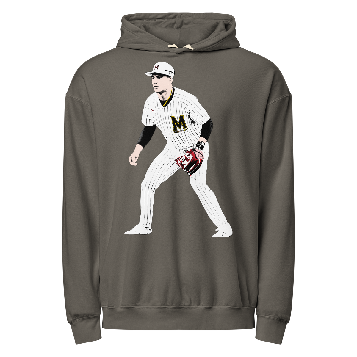 Ty Kaunas Lightweight Hoodie Graphic 02 - Pepper - Product mockup