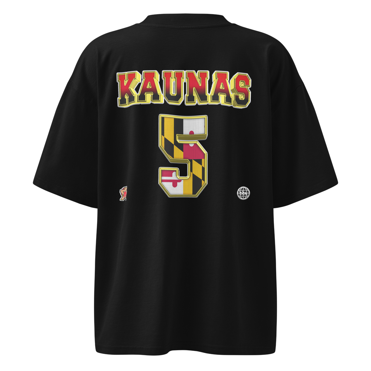 Ty Kaunas Streetwear Graphic 02 - Black - Product mockup
