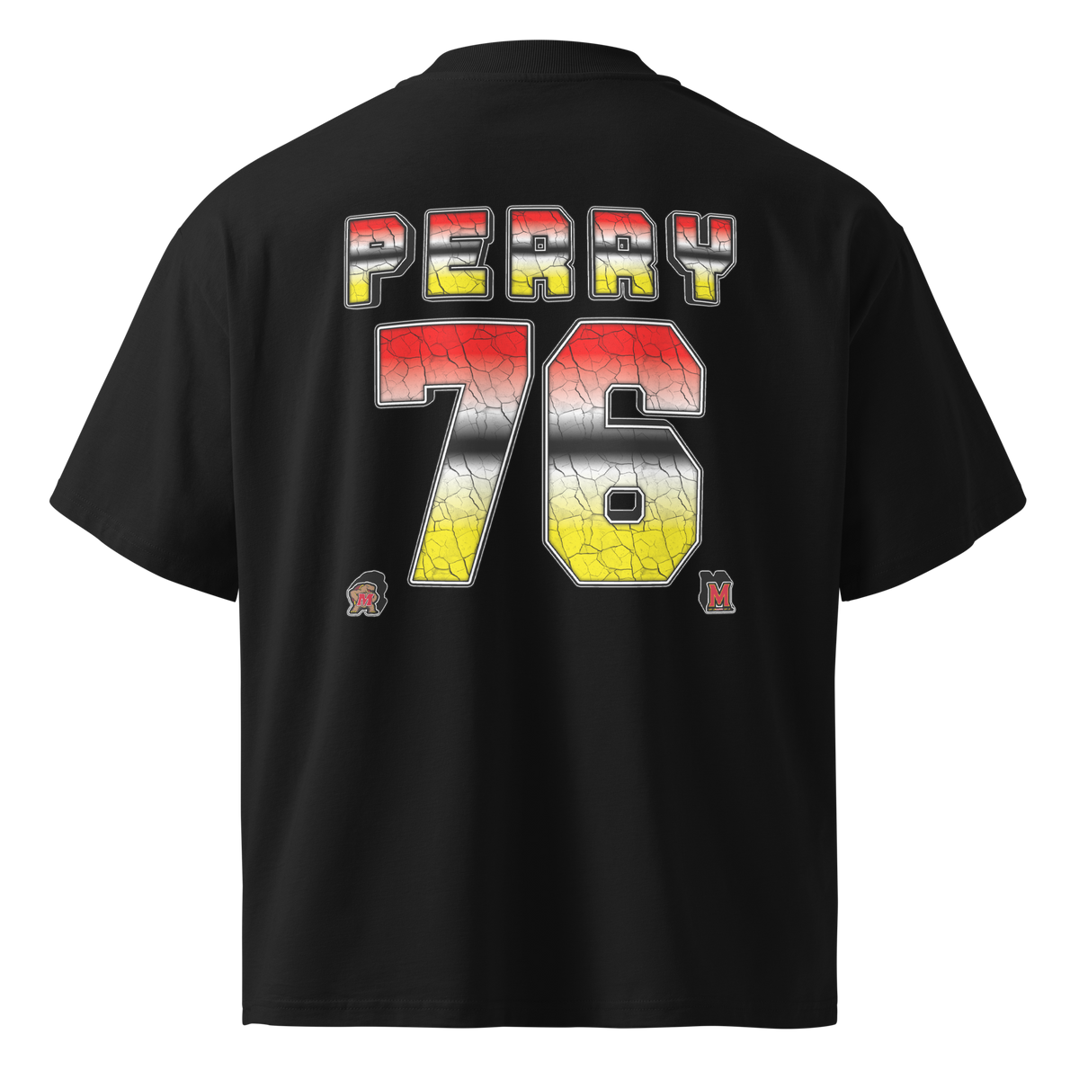 Rahtrel Perry 02 Streetwear Tee - Black - Product mockup