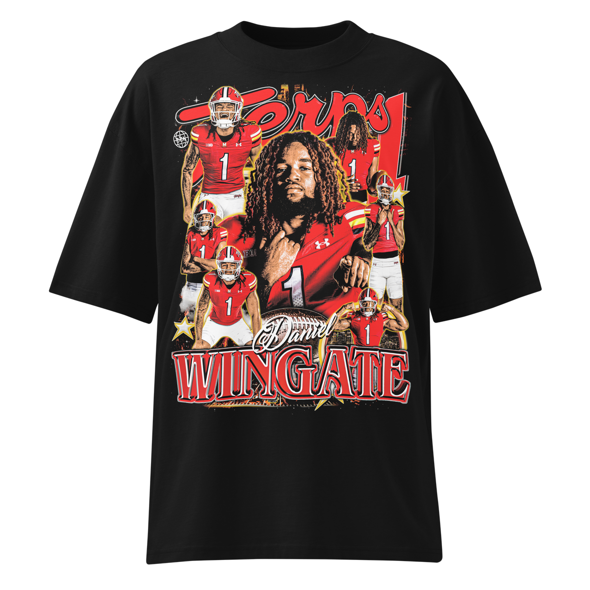 Daniel Wingate 02 Streetwear Tee - Product mockup