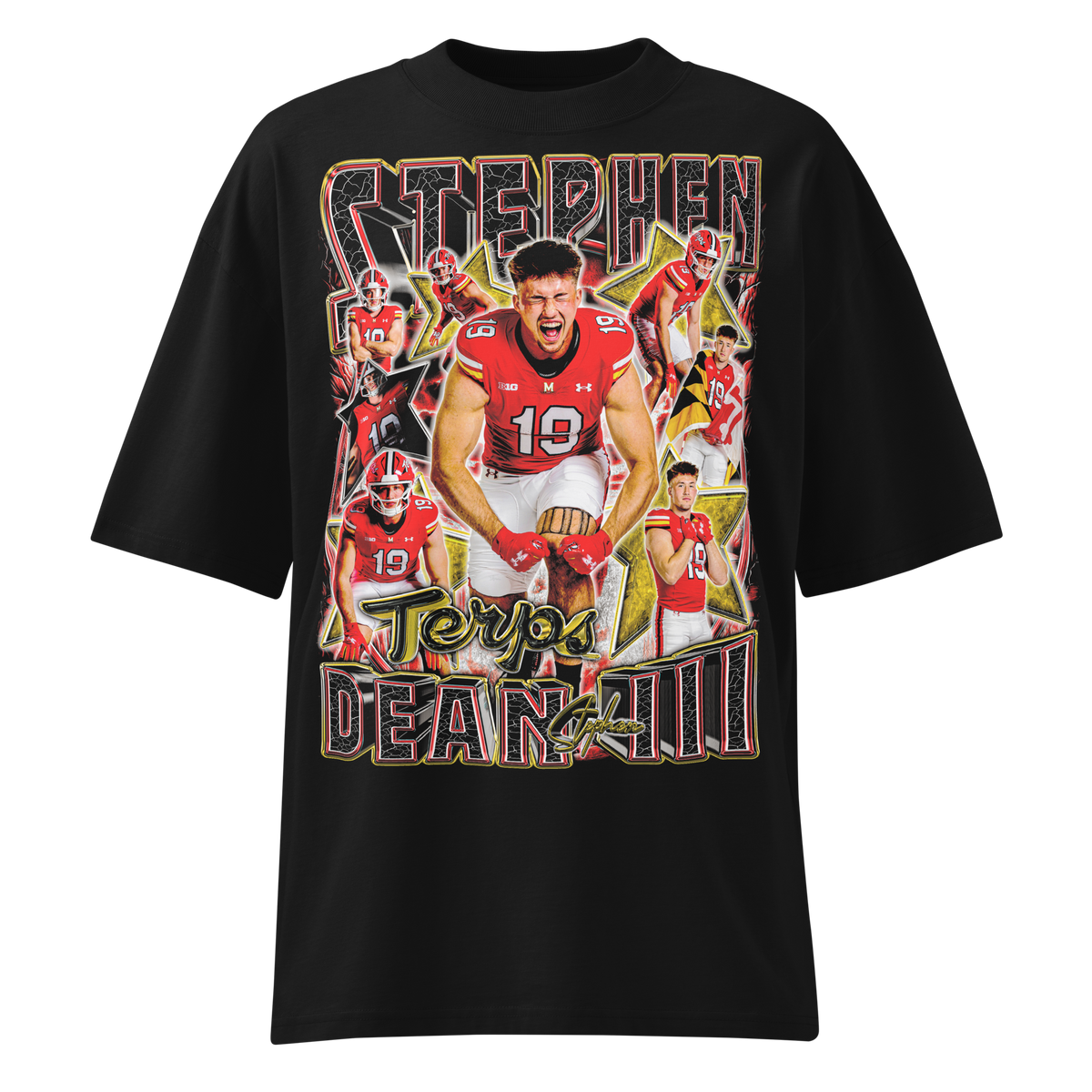 Stephen Dean III 01 Streetwear Tee - Product mockup