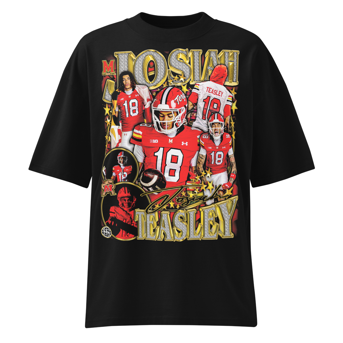 Josiah Teasley 02 Streetwear Tee - Product mockup
