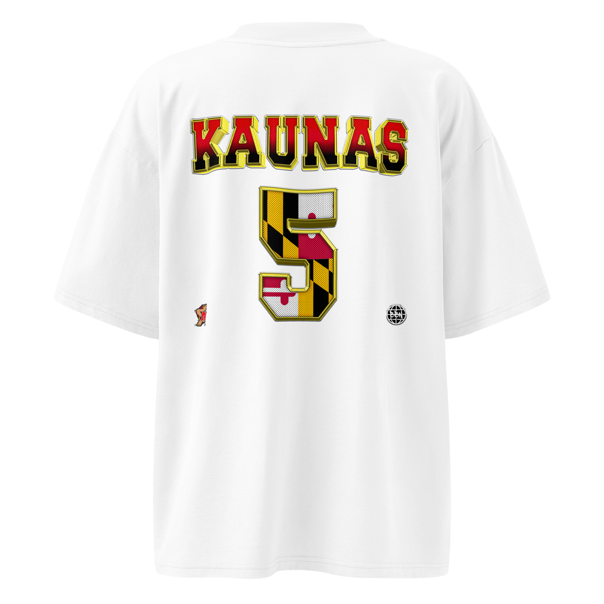Ty Kaunas Streetwear Graphic 02 - White - Product mockup