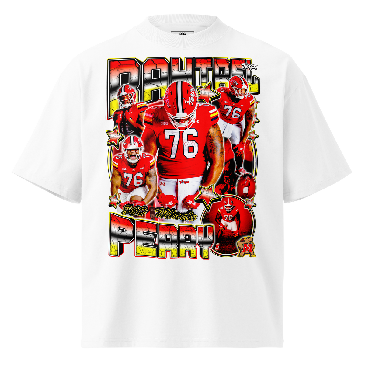 Rahtrel Perry 02 Streetwear Tee - Product mockup