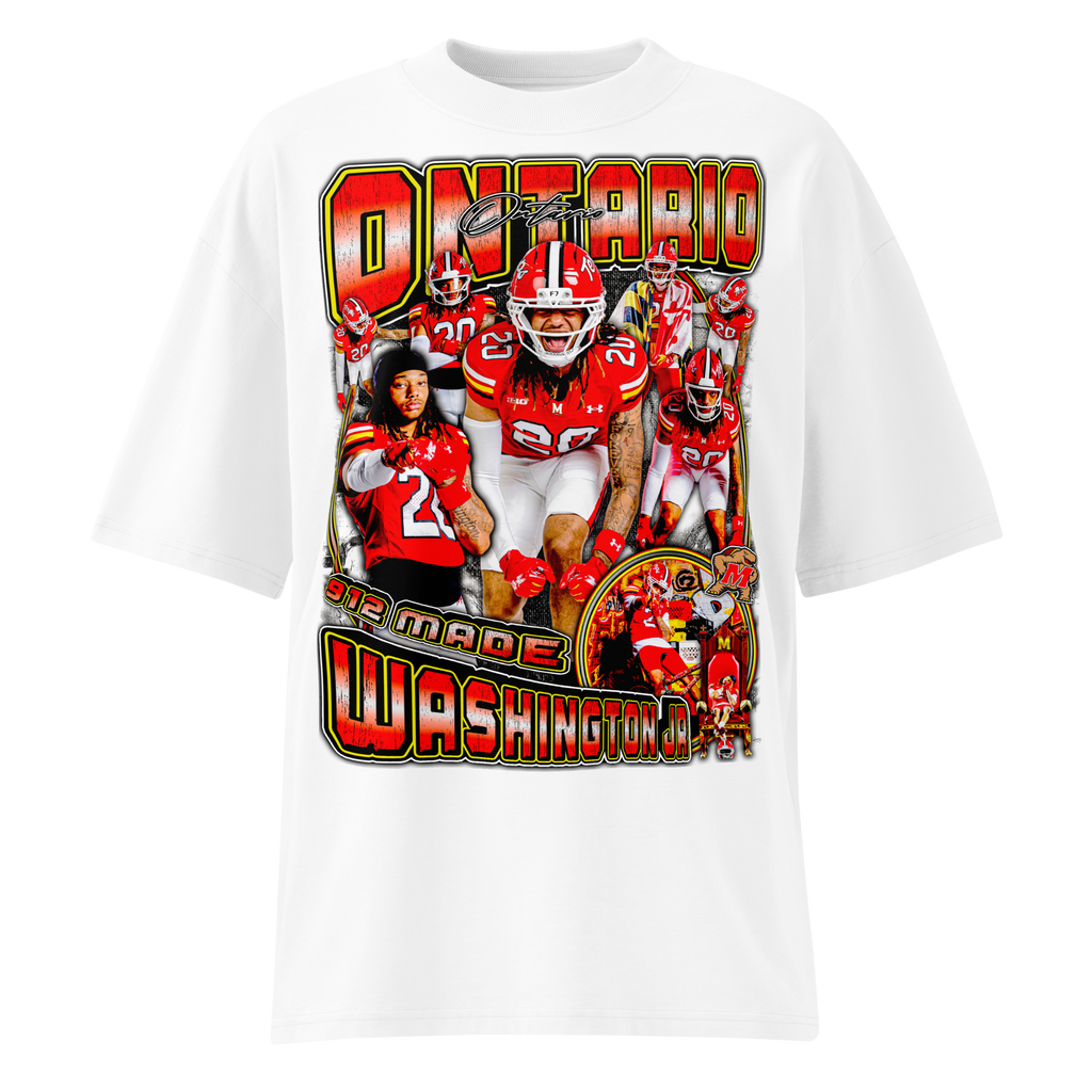 Ontario Washington Jr Streetwear Tee - Black
