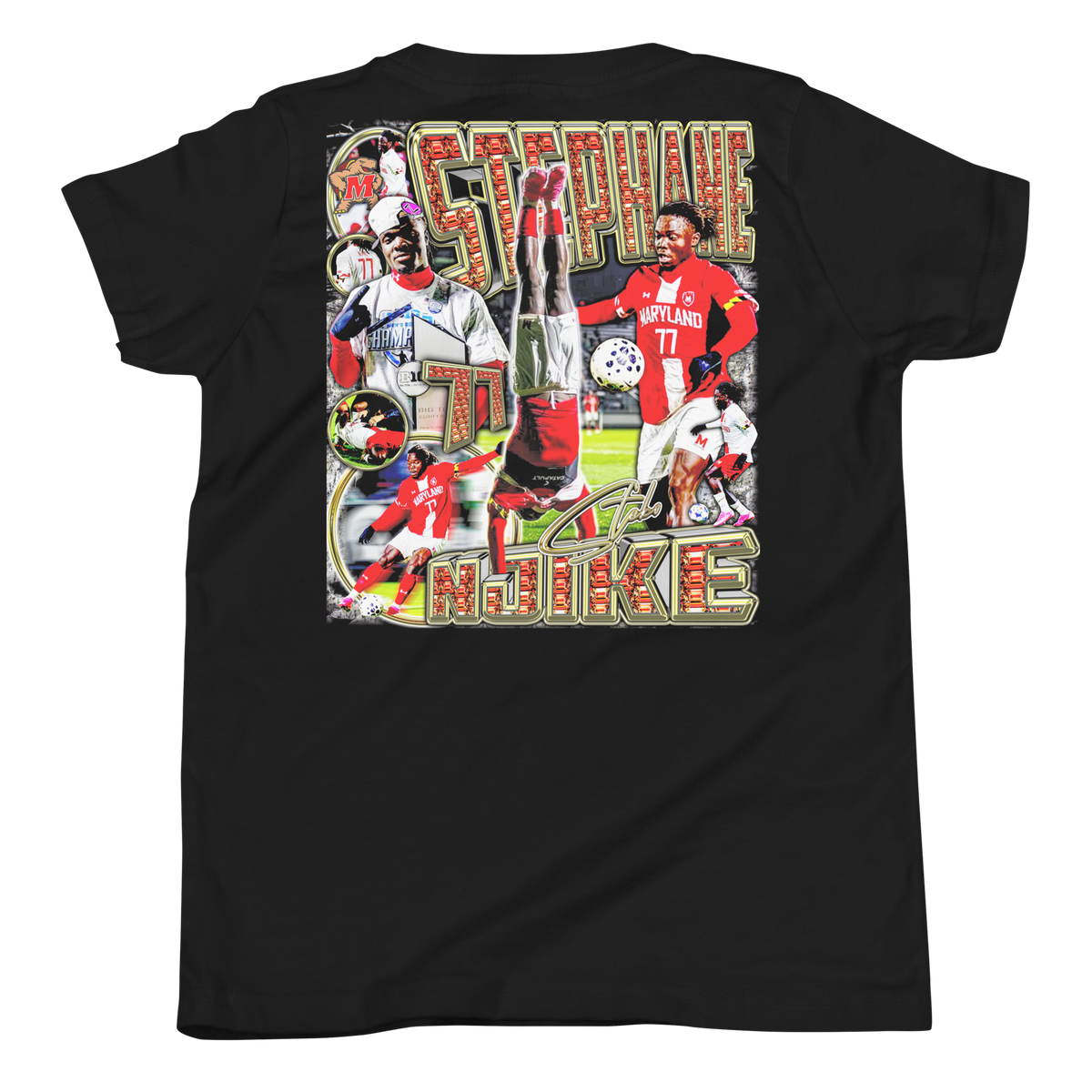 YOUTH Stephane Njike "77" Standard Tee - Product mockup