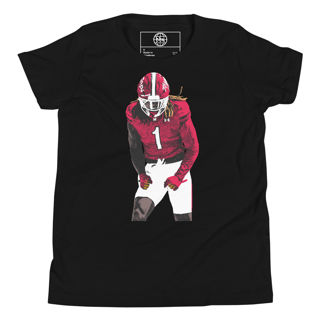 YOUTH Daniel Wingate Graphic Tee - Black