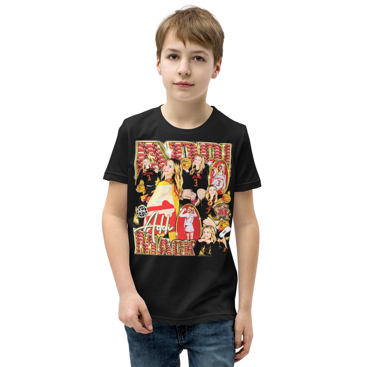 YOUTH Addi Mack T-Shirt 01 - Product mockup