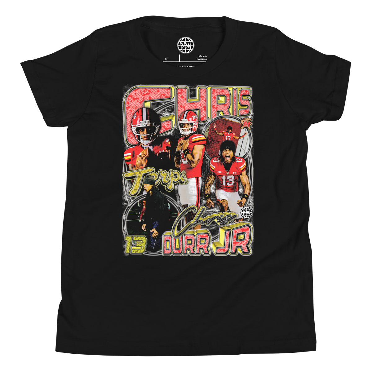YOUTH Chris Durr Jr Tee - Product mockup