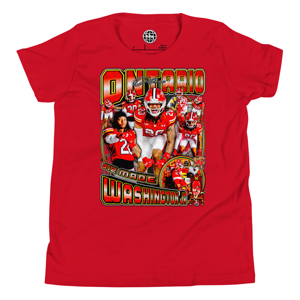 YOUTH Ontario Washington Jr Tee - Black